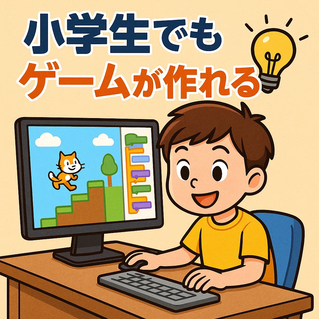 【今治市の保護者へ】小学生でもゲームが作れる！マイクラやScratchで育つ「考える力」