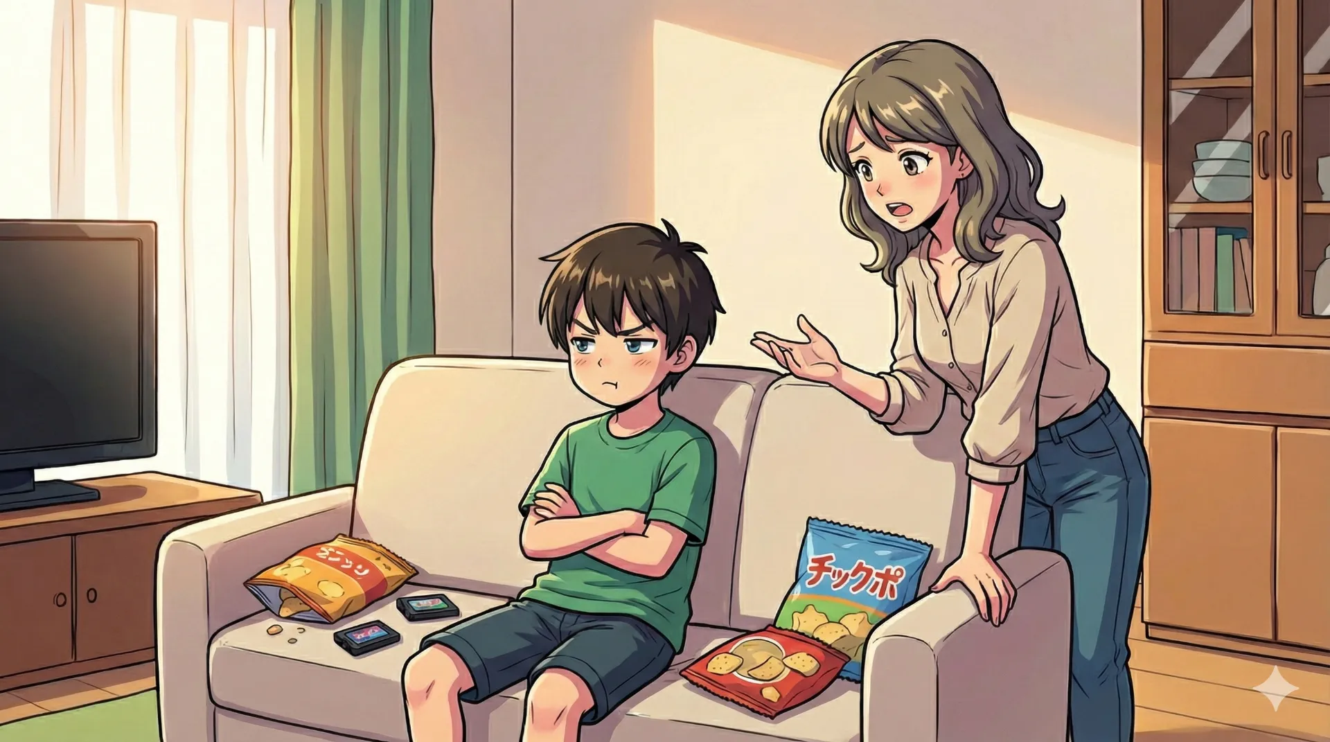 注意を聞かない子