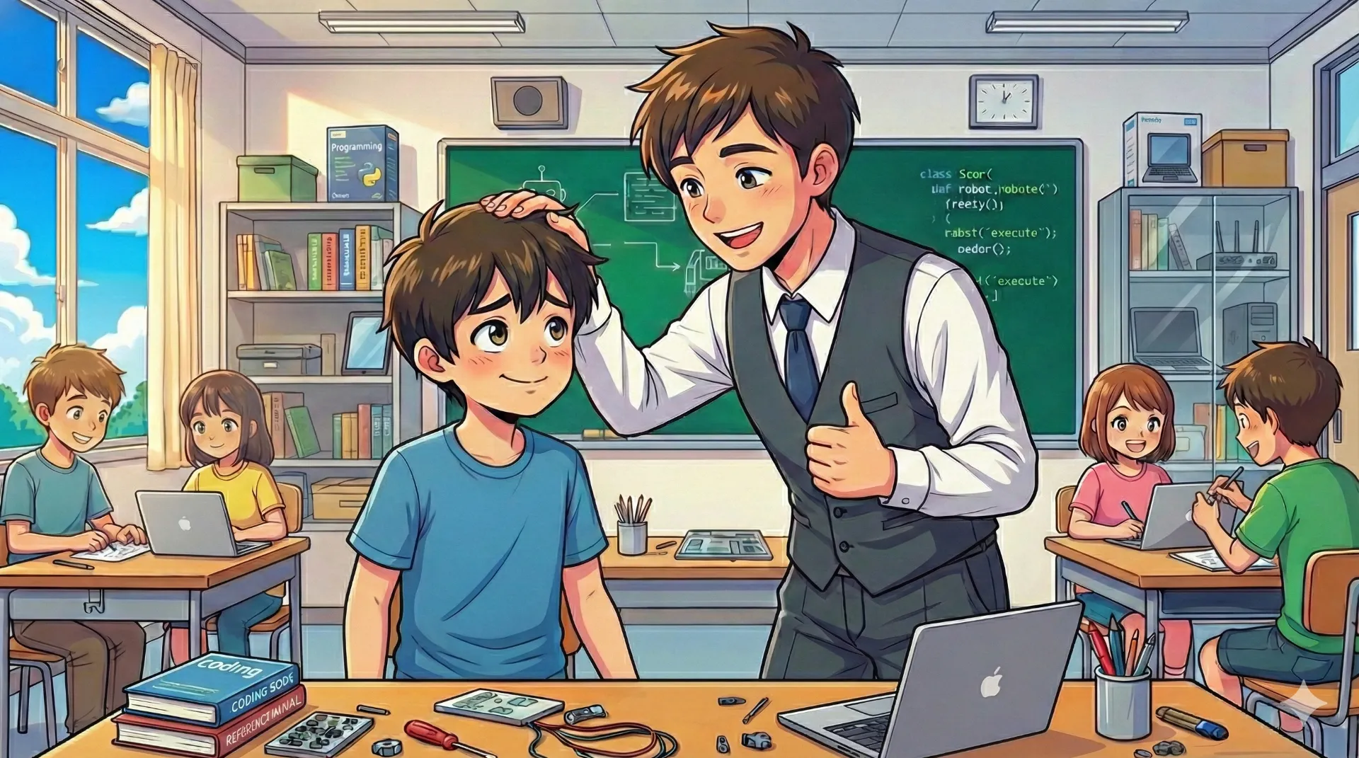 生徒との信頼関係