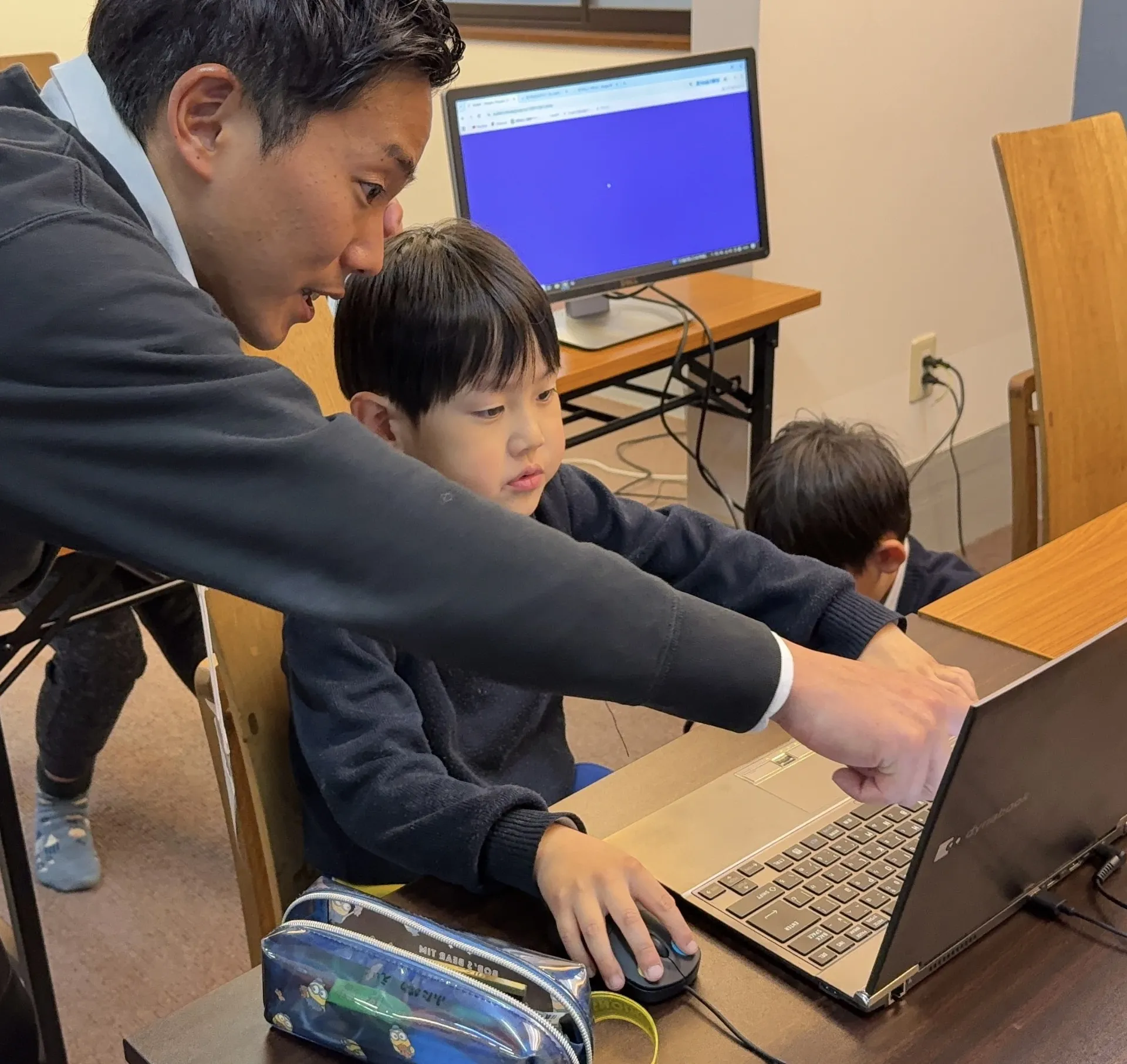 プログラミング授業の様子