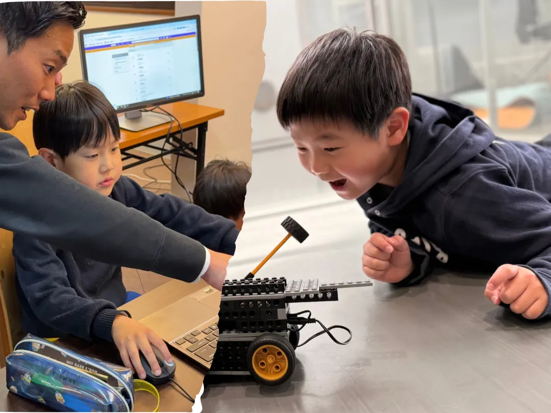 笑顔で楽しそうな子どもの様子